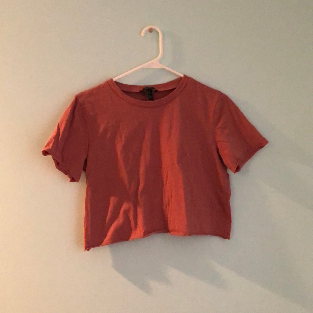 plain crop top